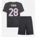 Maillot de foot AC Milan Malick Thiaw #28 Troisième vêtements enfant 2024-25 Manches Courtes (+ pantalon court)